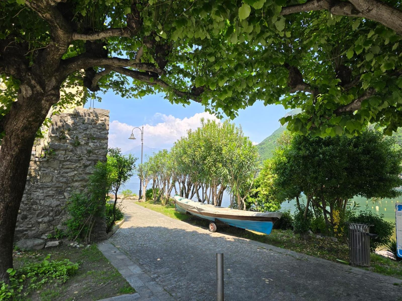 Casa Riva Bianca Lierna Villa Exterior foto